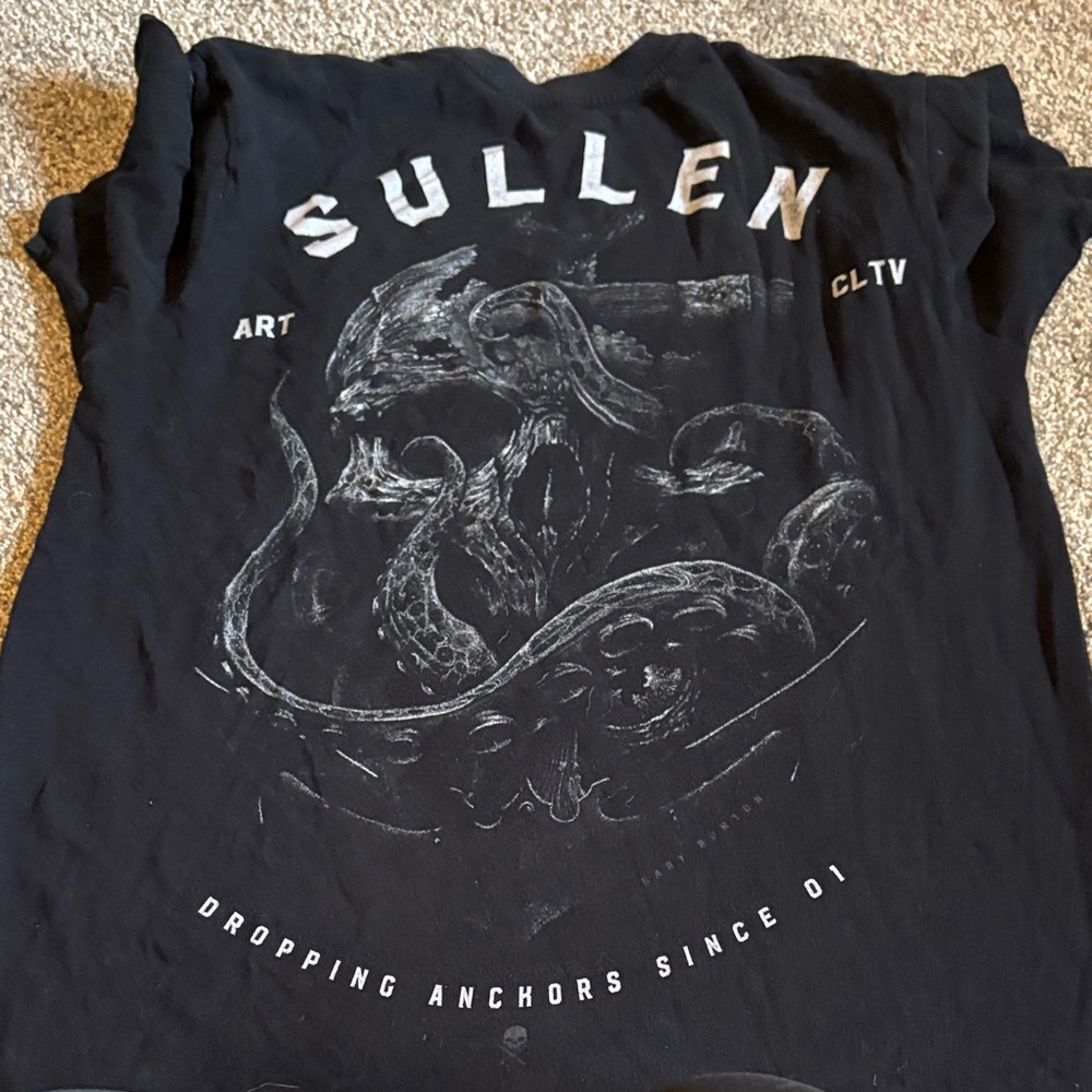 Sullen Black Graphic Tee - Short Sleeve